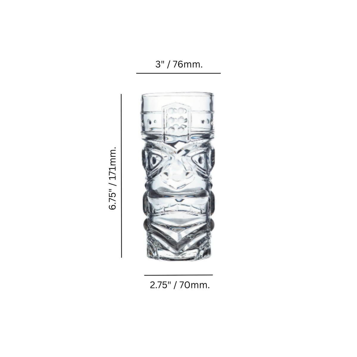 Tiki 15 oz. Glass
