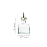 Wild 4 oz. Oval Bitters Bottle