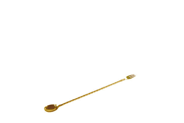 Protrident 12" Fork & Spoon - Gold