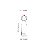 Square .25 L. Swing Bottle