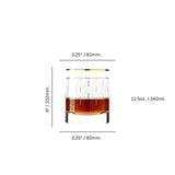 Art Deco Charm 11.5 oz. Gold Tumbler