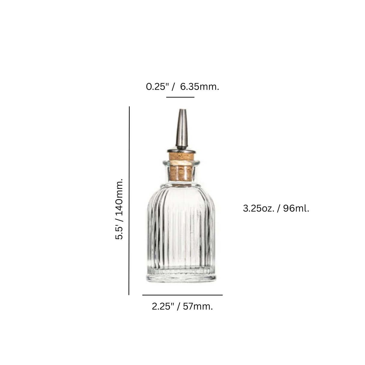 Carousel 3.25 oz. Bitters Bottle