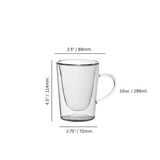 Double Walled 10 oz. Latte