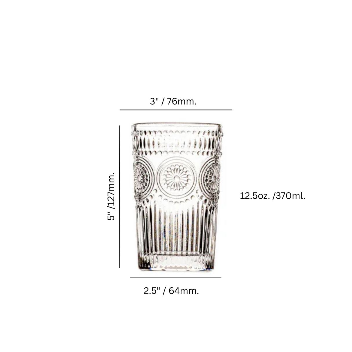 Atlas 12.5 oz. Hi Ball