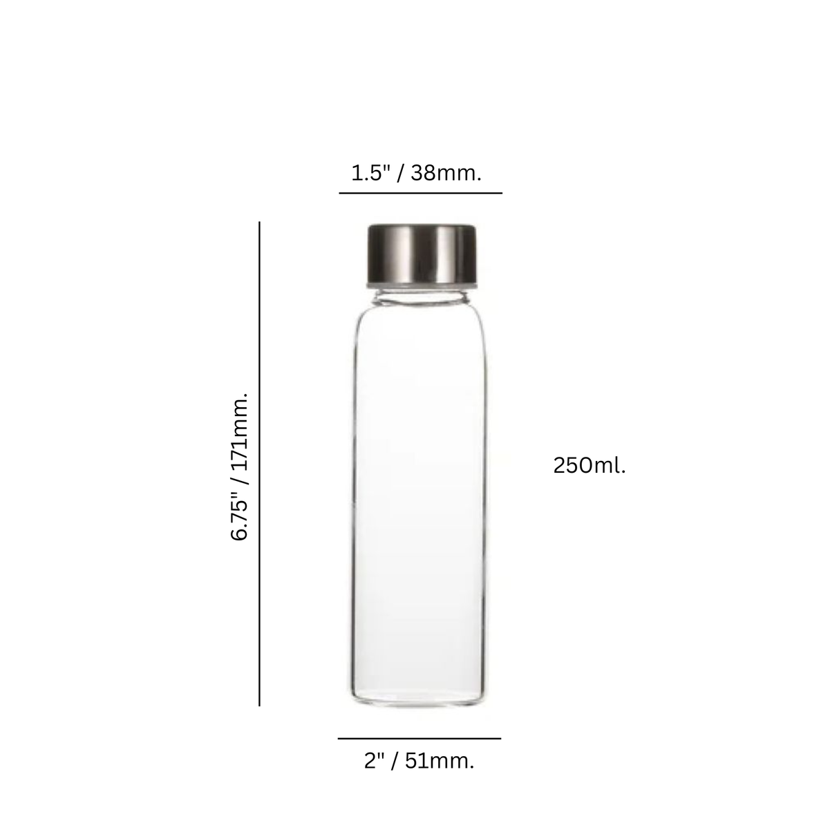 Atlantic .25 L. Lidded Water Bottle
