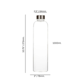 Atlantic 1 L. Lidded Water Bottle