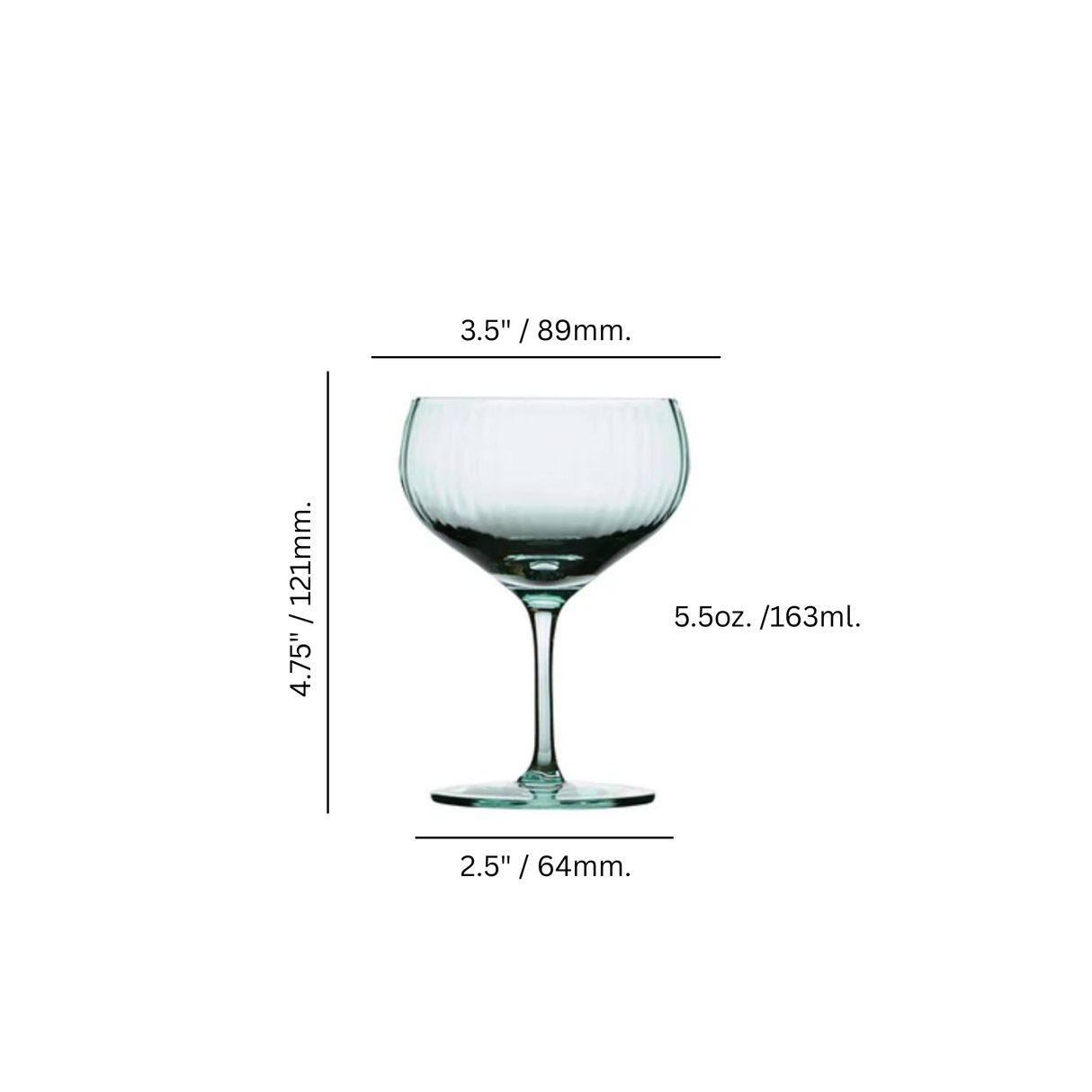 Eco Hawthorne 5.5 oz. Sweet Coupe