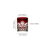Biltmore 13.5 oz. Ruby Double Old Fashioned