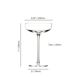 Hawthorne 7.5 oz. Tall Coupe