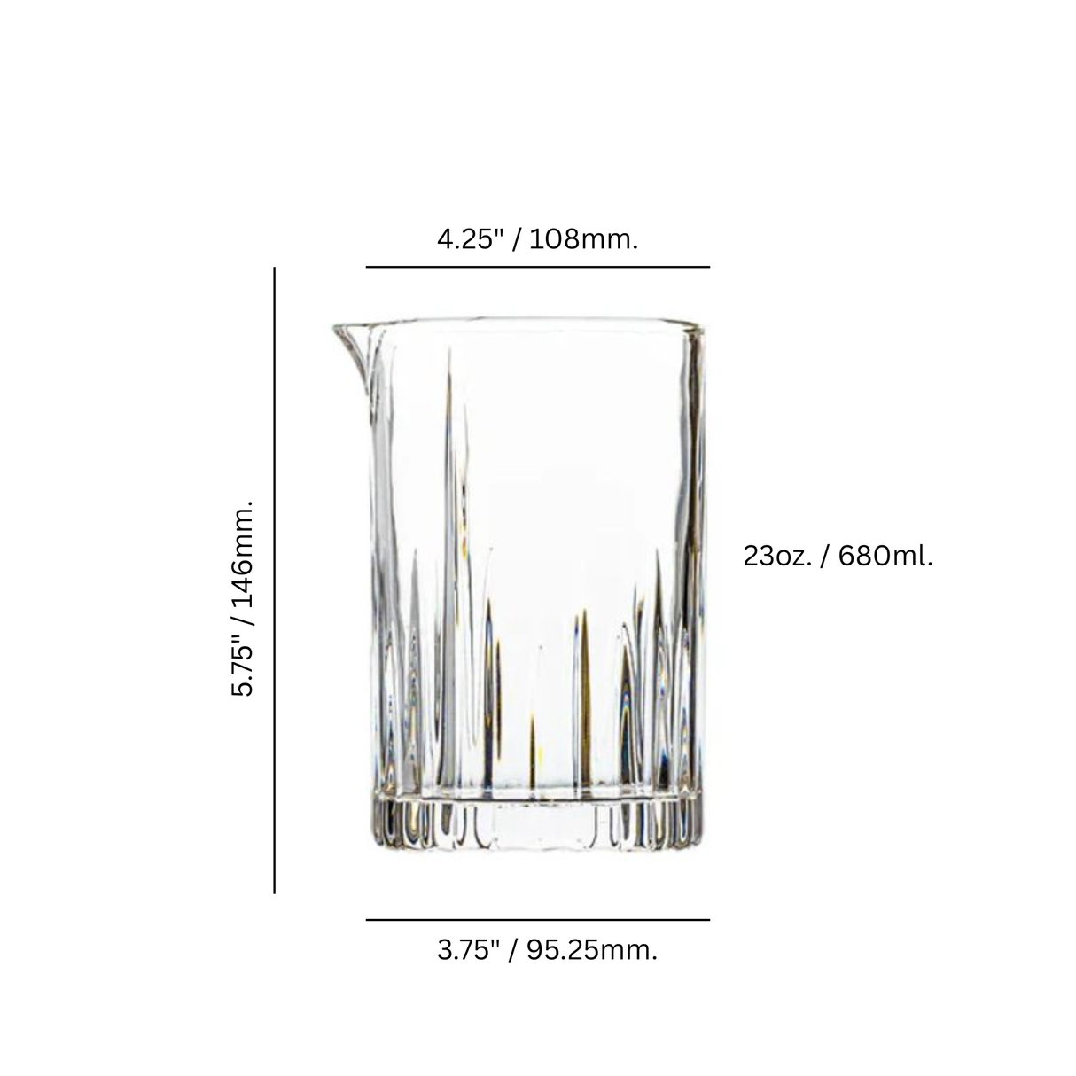 Legend 23 oz. Mixing Glass