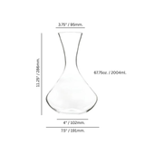 Ariana 67.75 oz. Wine Decanter