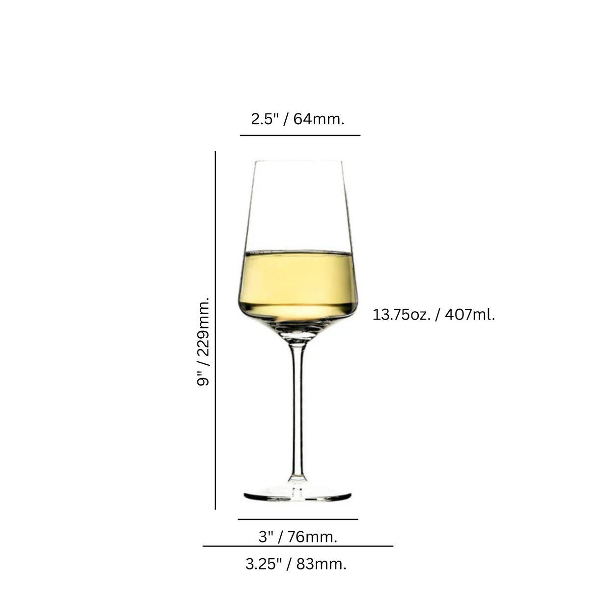 Ariana 13.75 oz. White Wine