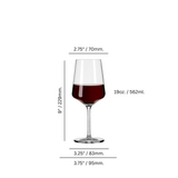 Ariana 19 oz. Red Wine