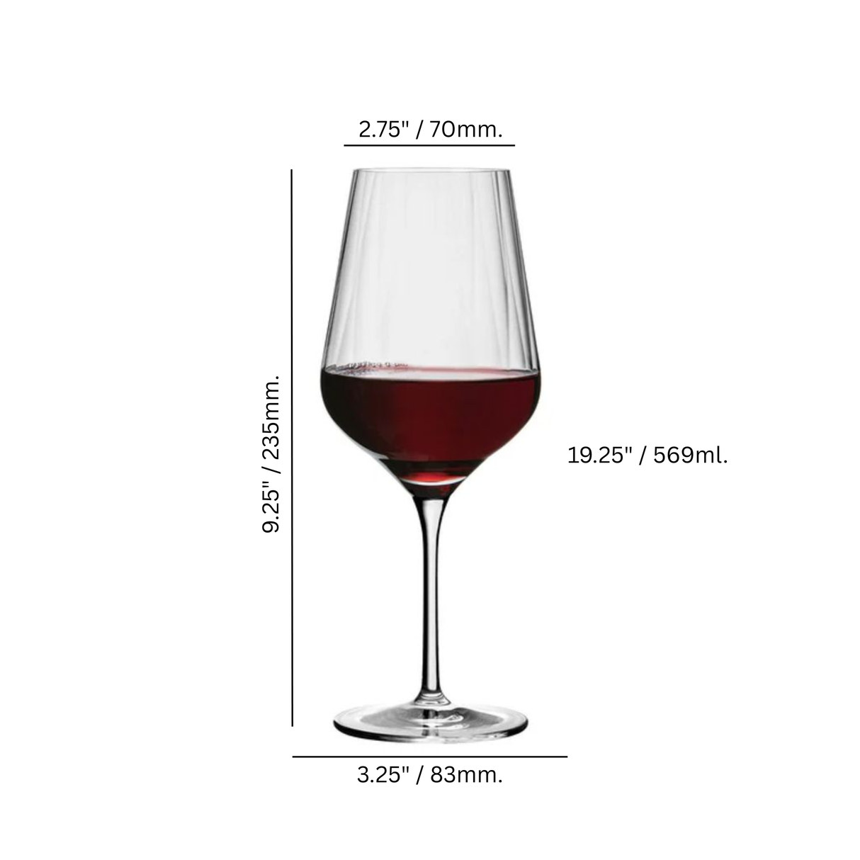 Allure 19.25 oz. Red Wine