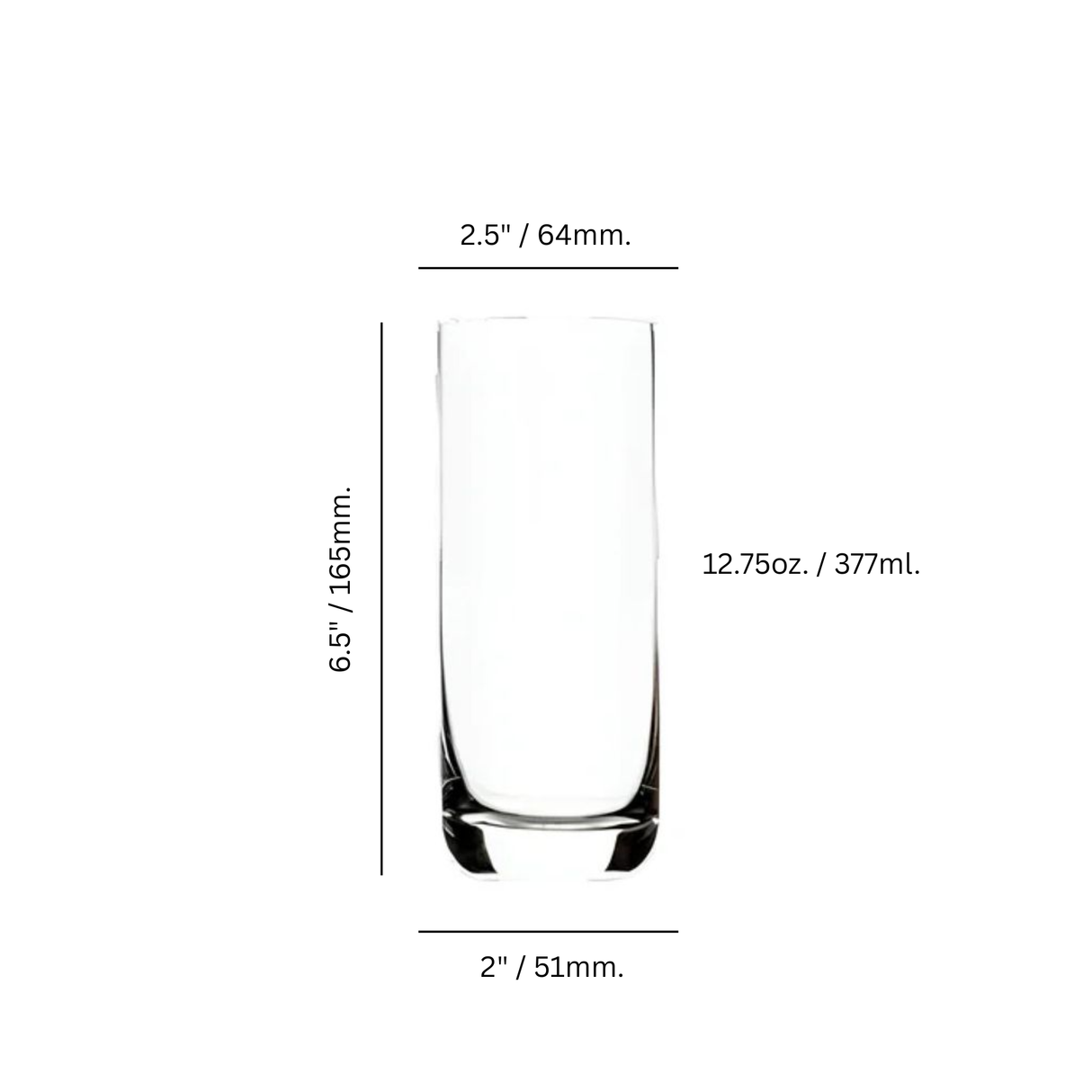 Bauhaus 12.75 oz. Hi Ball