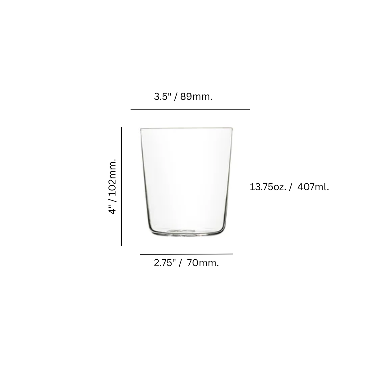 Muse 13.75 oz. Double Old Fashioned