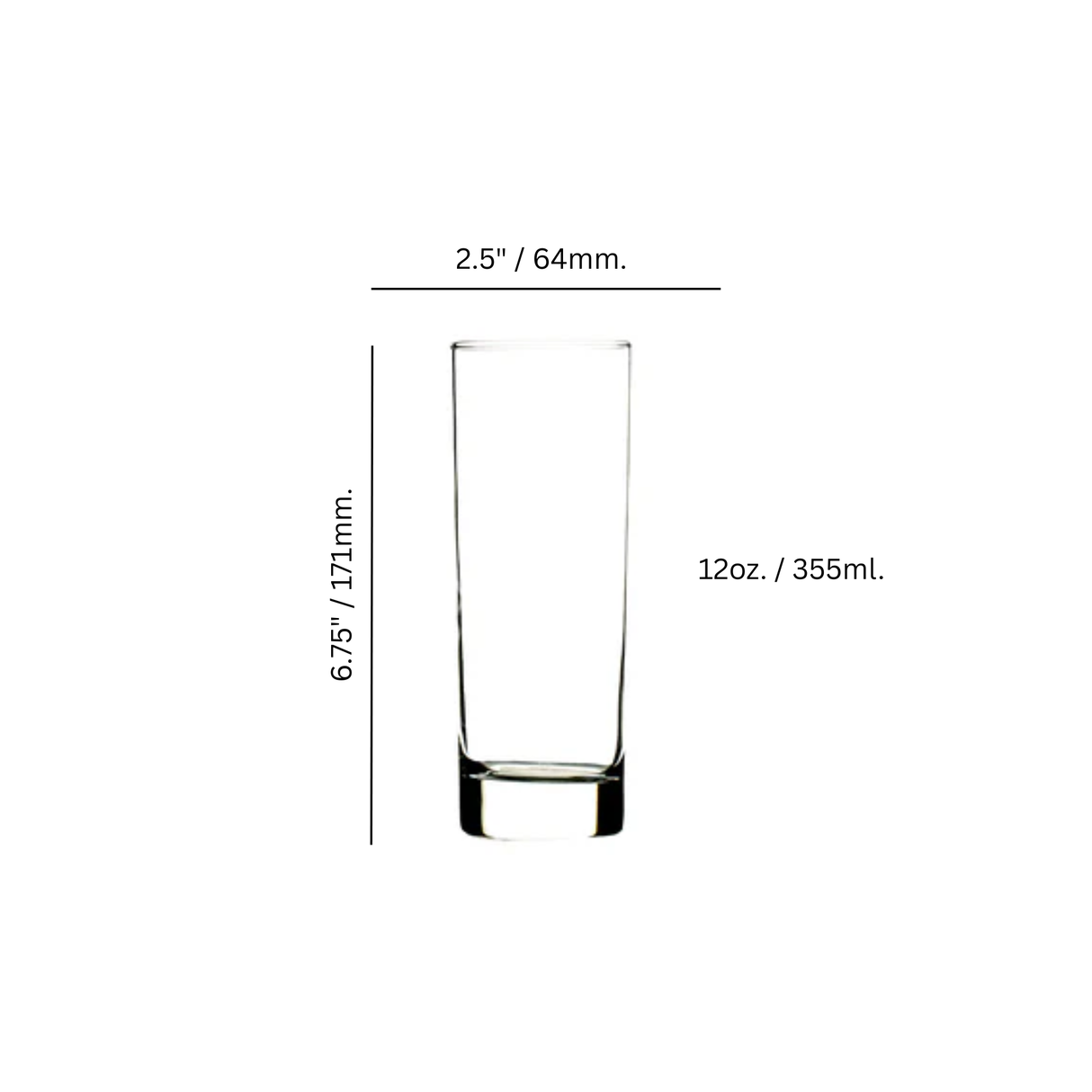 Aiala 12 oz. Hi Ball