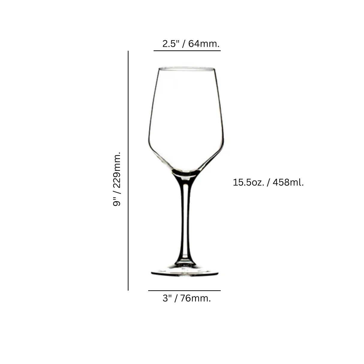 Mencia 15.5 oz. Tall Wine