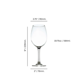 Victoria 19.75 oz. Tall Wine