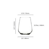 Mencia 15.75 oz. Stemless