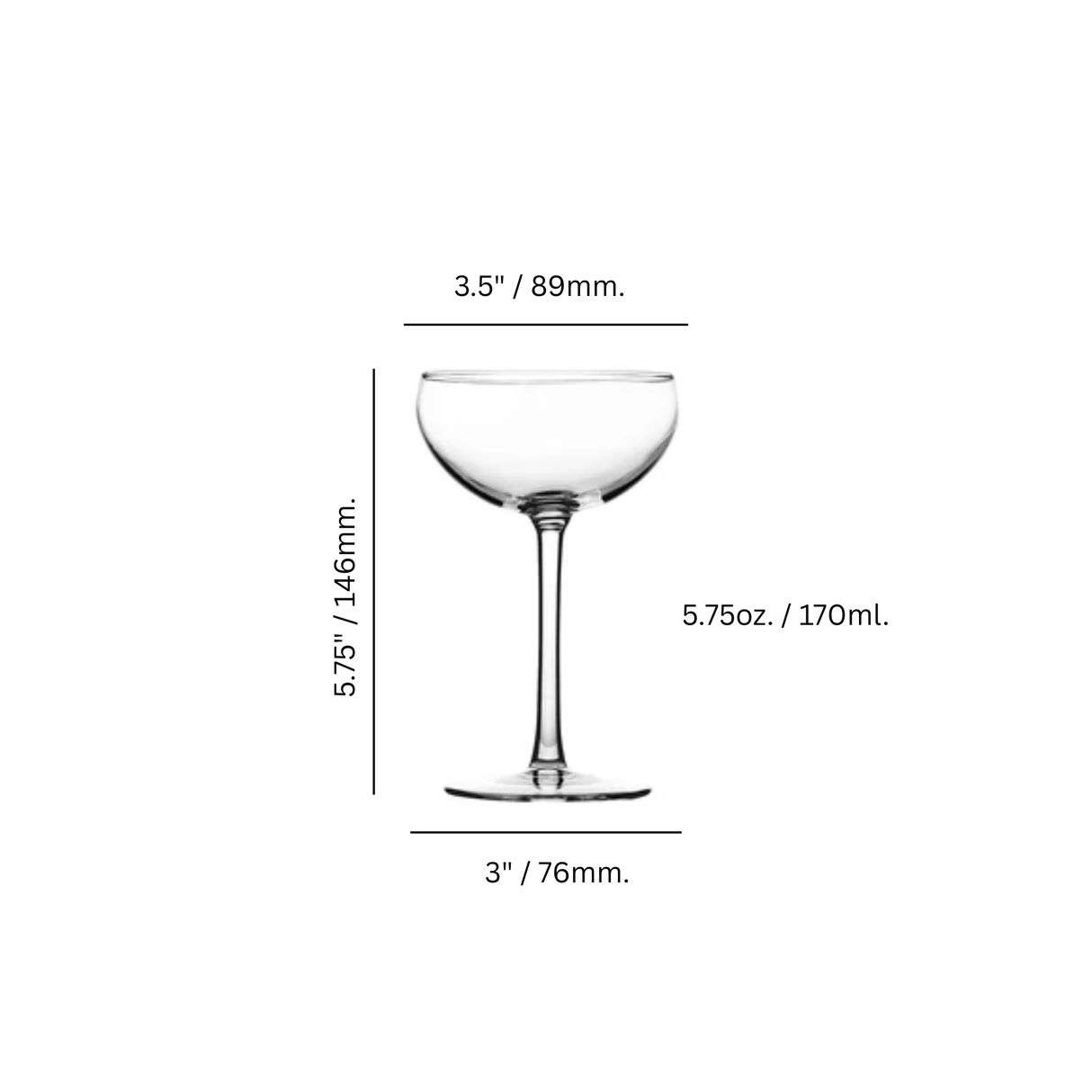 Koshu 5.75 oz. Coupe