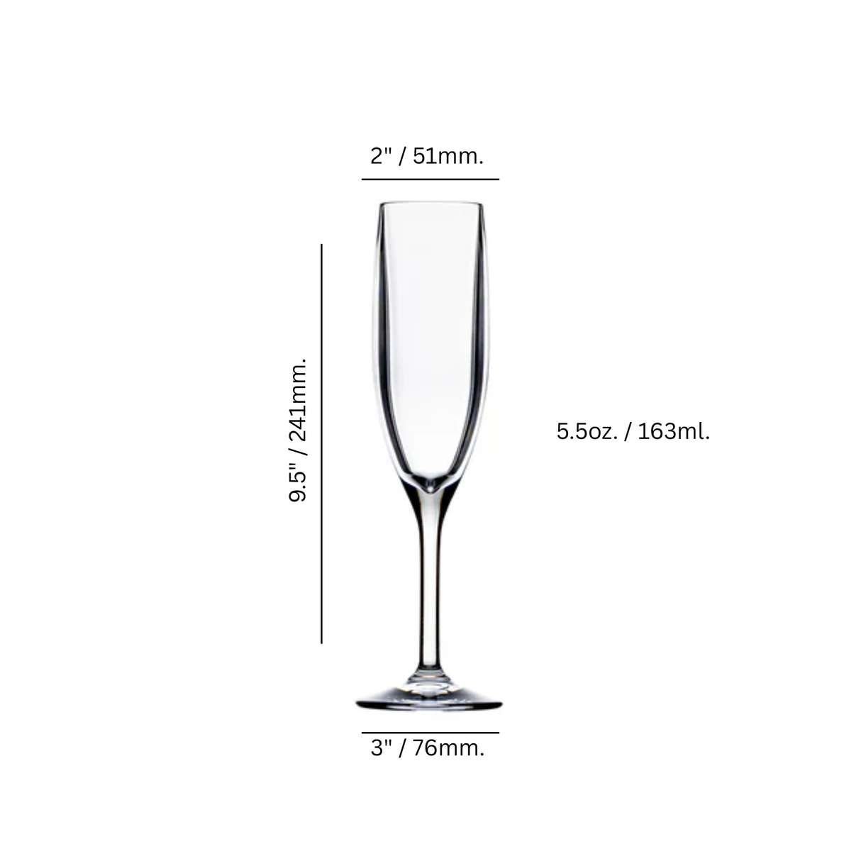 Revel 5.5 oz. Champagne