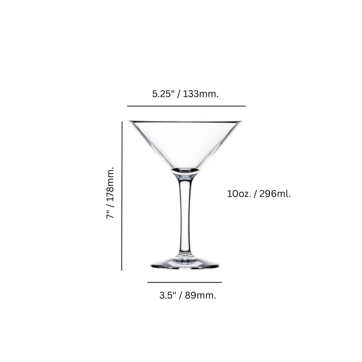 Revel 10 oz. Martini