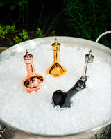 Threaded 2 oz. Gold Bitters Bottle
