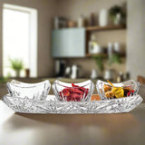 Majesty Serving Set (3 Bowls & Tray)