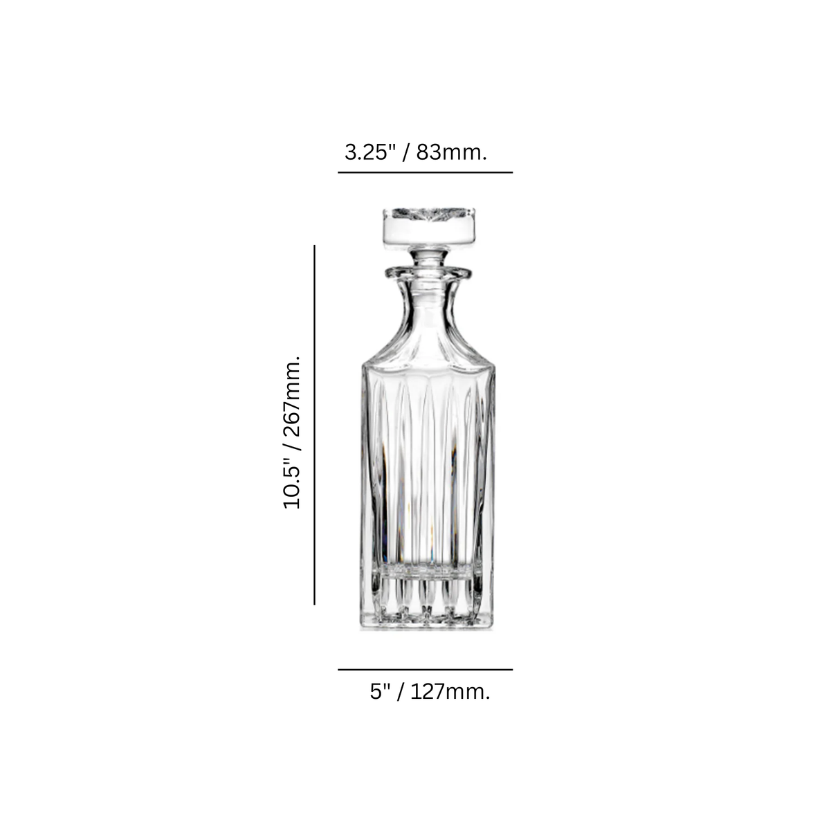 Legend 27.75 oz. Whiskey Decanter