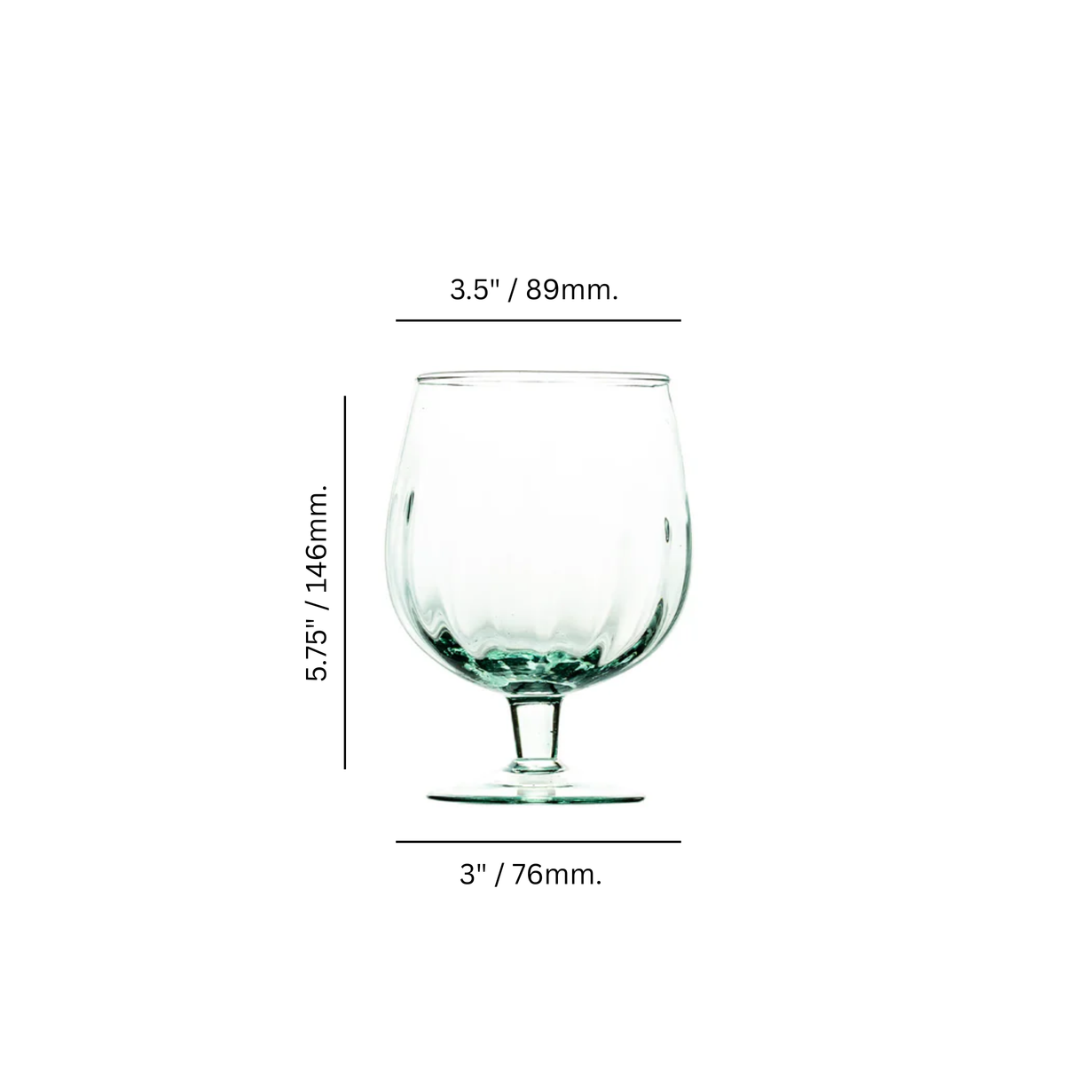 Mia Recycled 25 oz. XL Cocktail